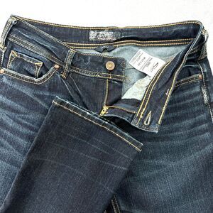 Silver Jeans Co. Aiko Mid Rise Straight Leg Jeans Women's 27/30 Western